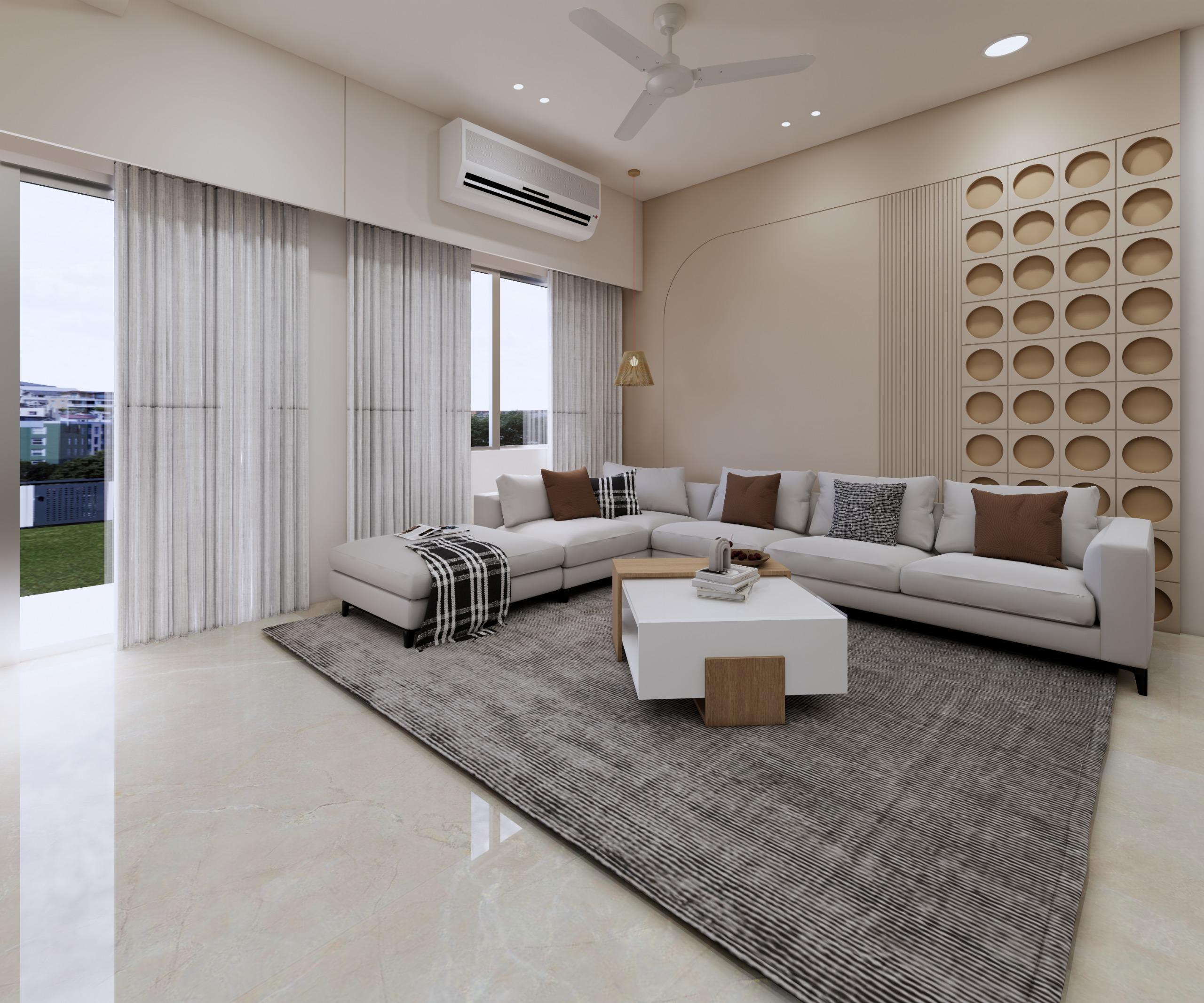 Dune House living room by we2 interior design studio